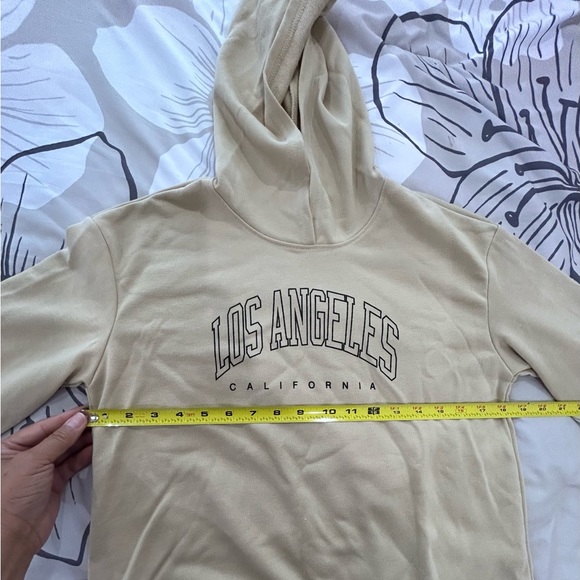 SHEIN • Girls Tan Jogger Hoodie • sz Small - Picture 5 of 10